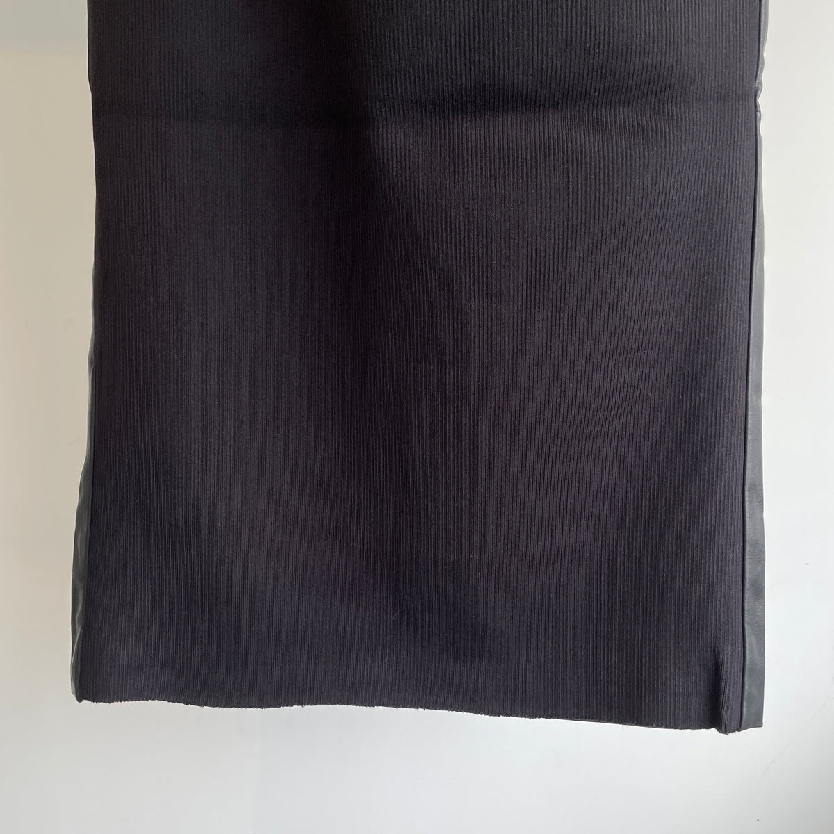 ALWEL//FAUX LEATHER DRAWSTRING SKIRT NAP-2
