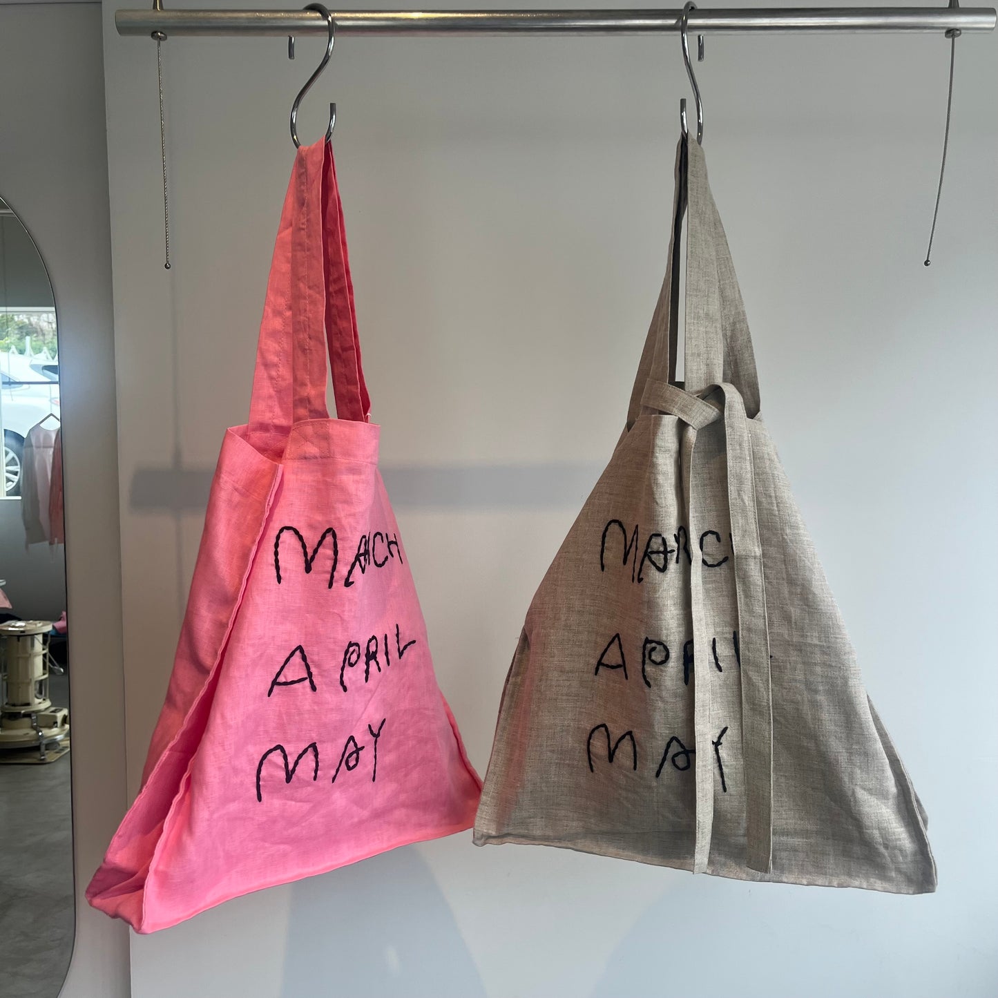 MarchAprilMay// リネン2waybag 25L 3-8-022