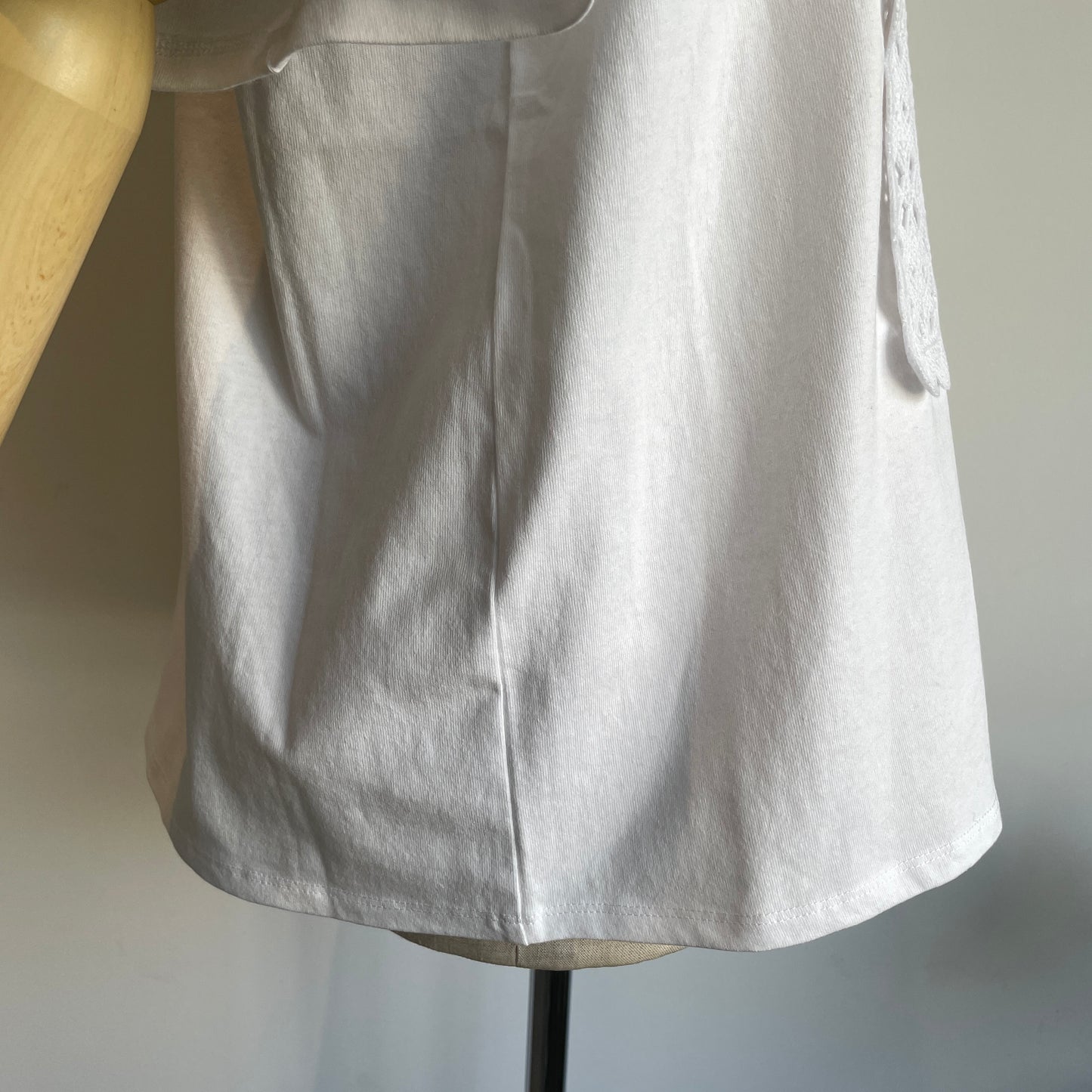 yuni//cotton Lace Tシャツ 1701CT011261