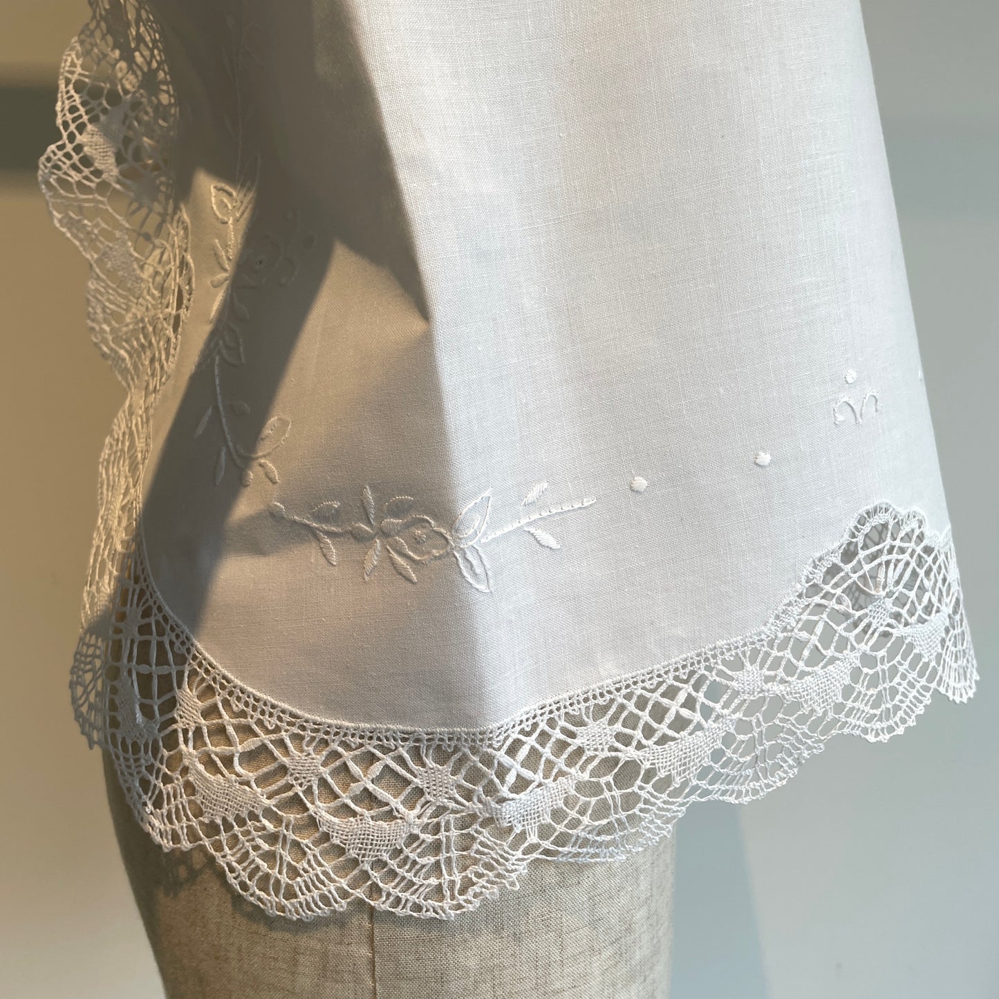 heriter//bobbin lace oval camisole H0-00-3086