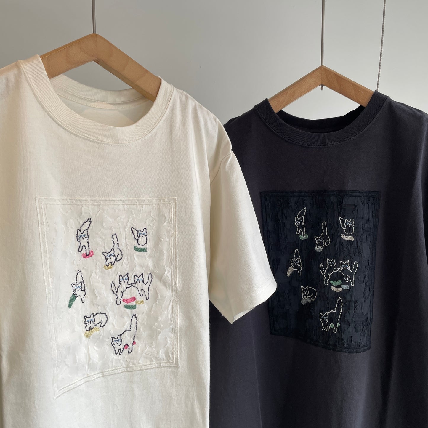 qiri//cat’s collectiong socks' Tシャツ　6301CT003261