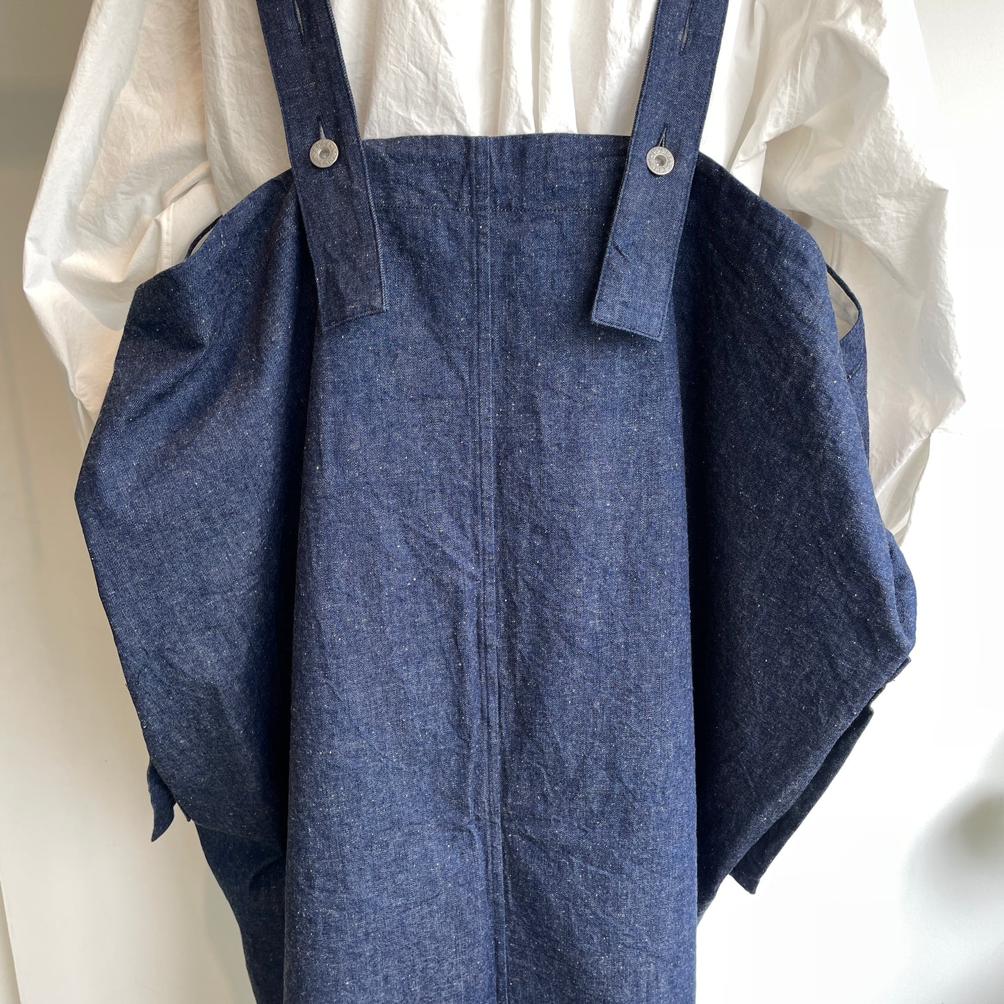 HAVERSACK//90zネップデニムサロペットスカート　362624