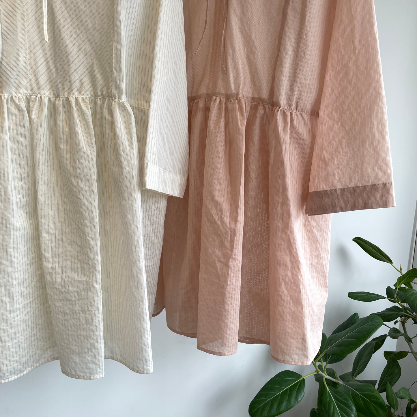 yuni //C/Pe stripe tunic tiered 2wayBL 1701BL028261