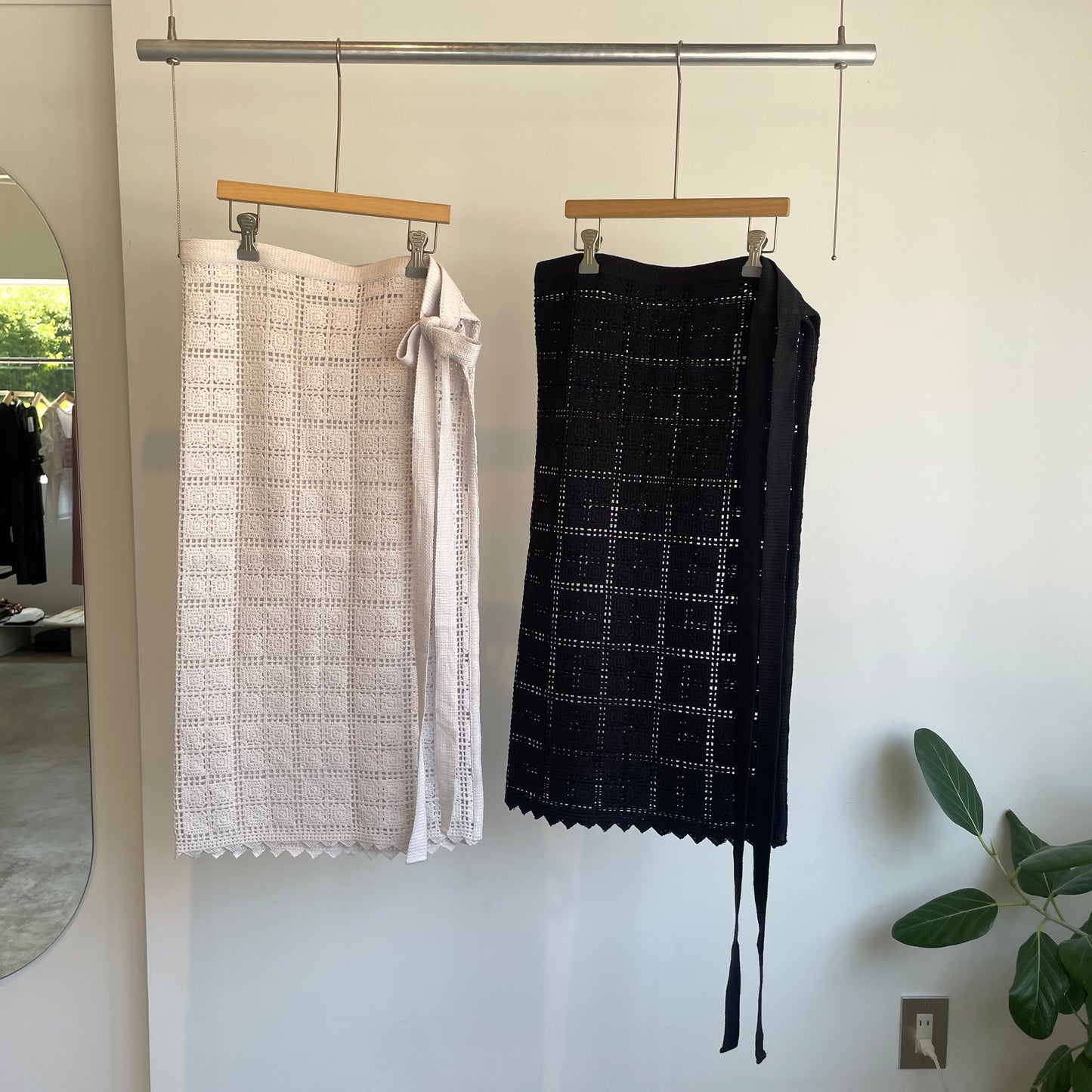 yuni//Cotton Lace wrap スカート　1701SK006261