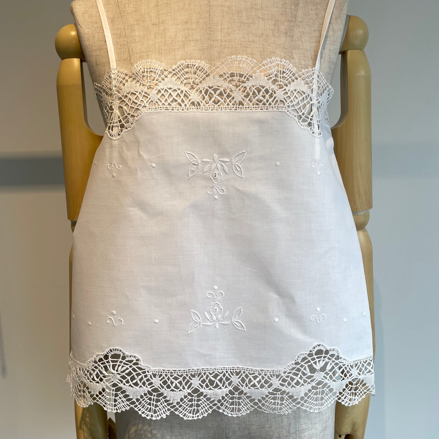 heriter//bobbin lace oval camisole H0-00-3086