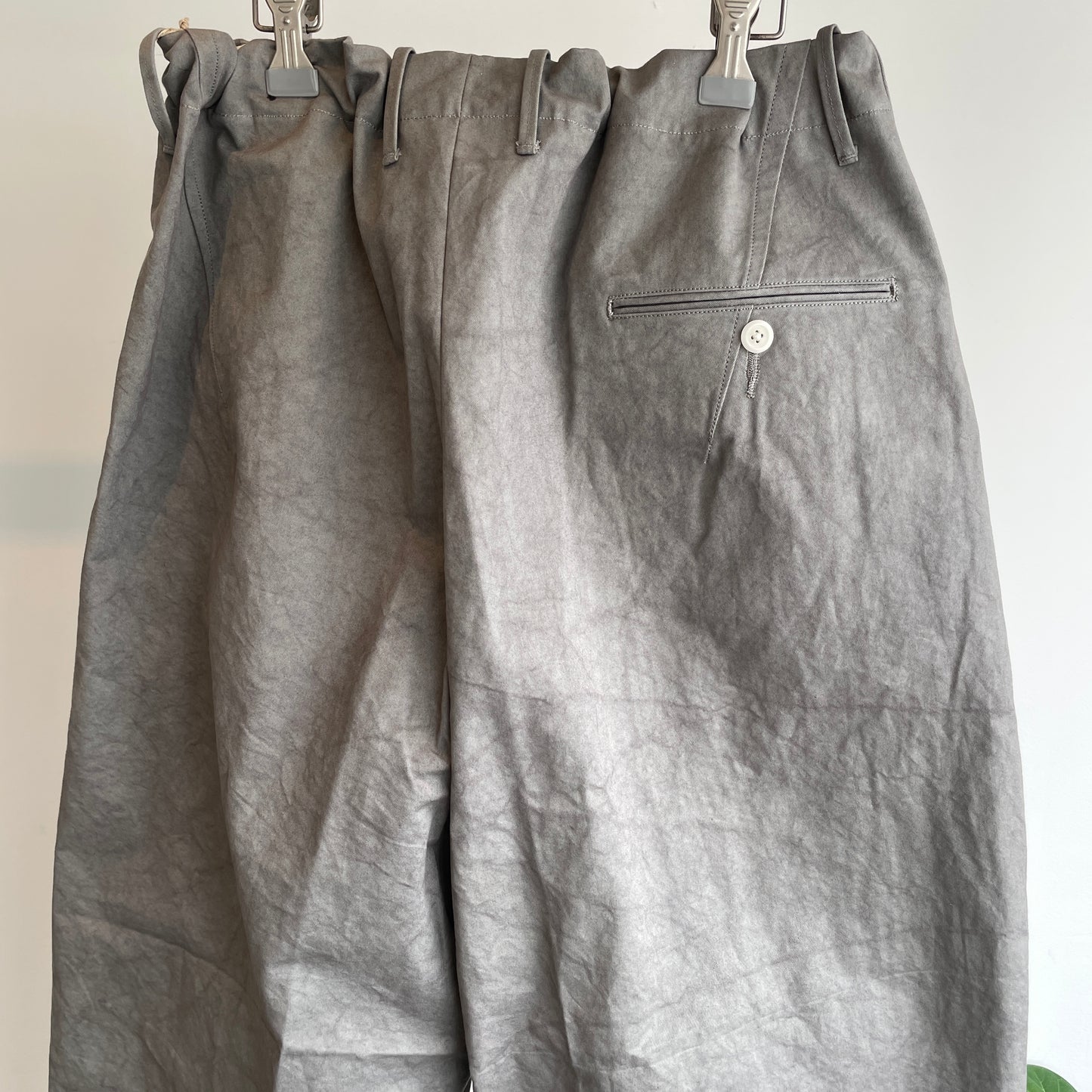 HAVERSACK//高密度ツイルワイドワークパンツ　462624
