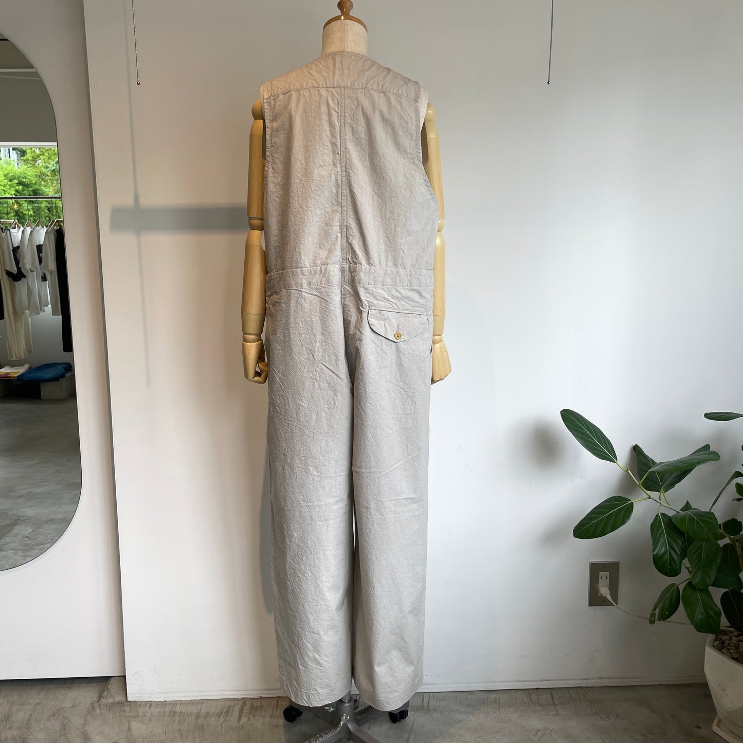 handsofcreation//コットン高密度ダンプオールインワン　01620317