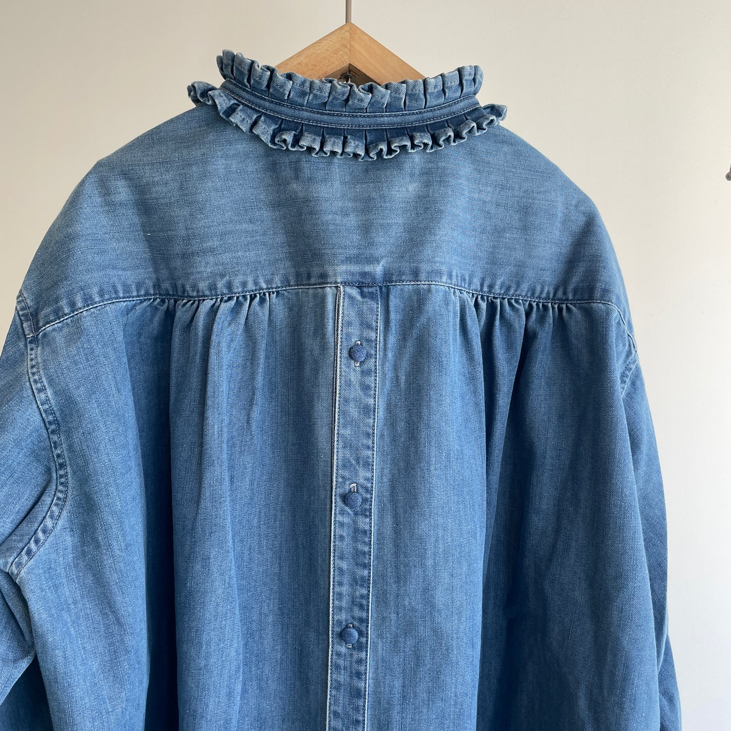 porter des boutons//タックカラーシャツ　P21-1-013