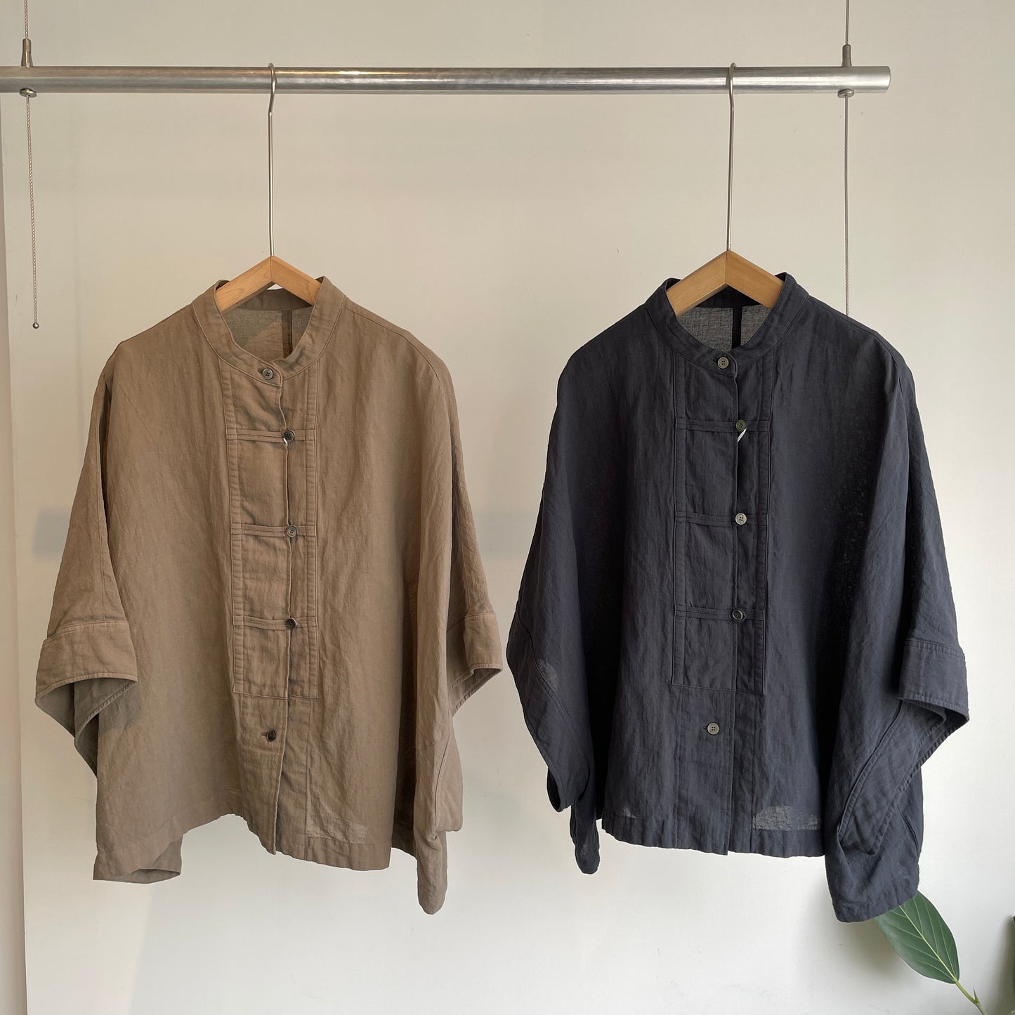 yuni//強撚C/L近江晒 shor t BL 1701BL040261