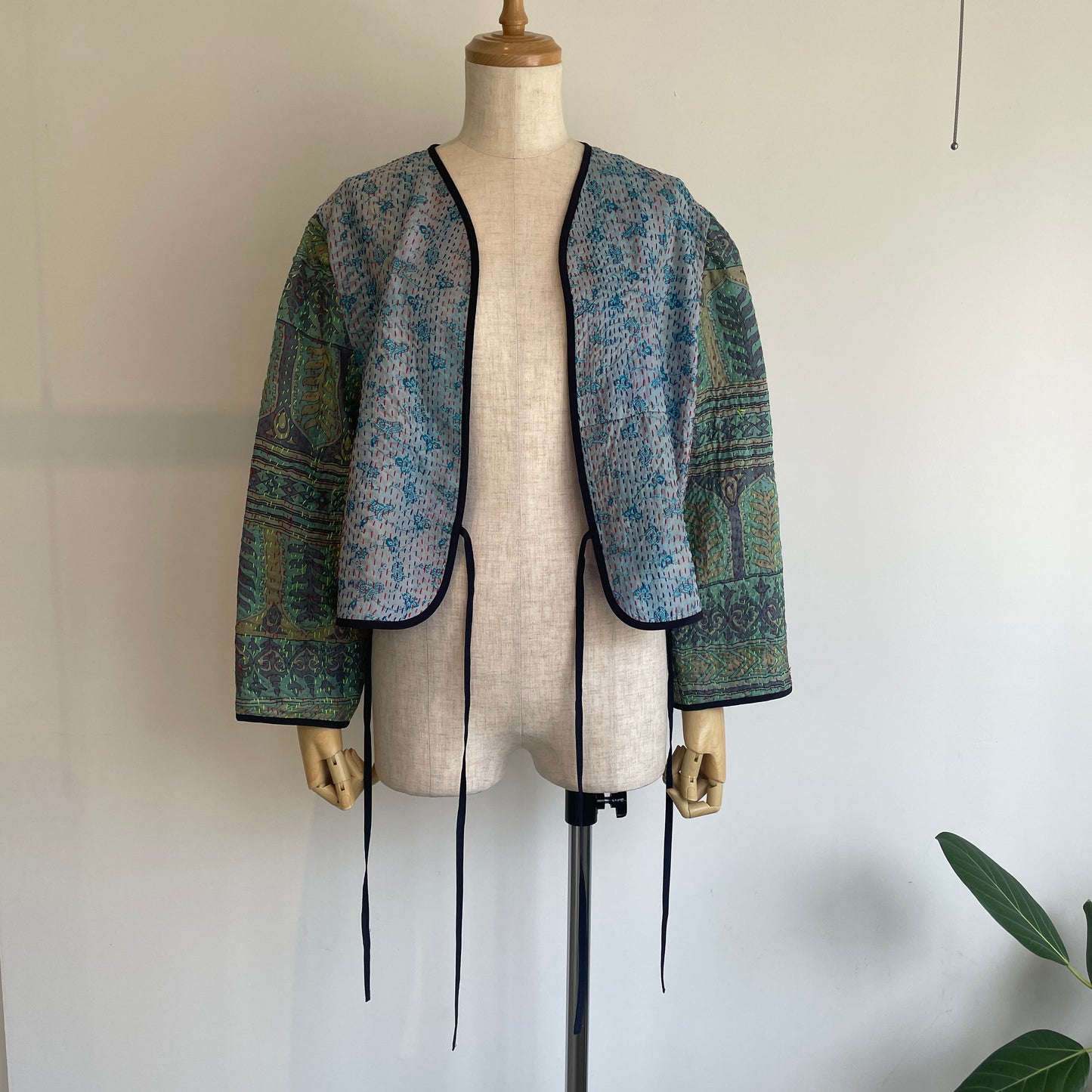 heriter//kantha embroidery jacket H0-00-3071