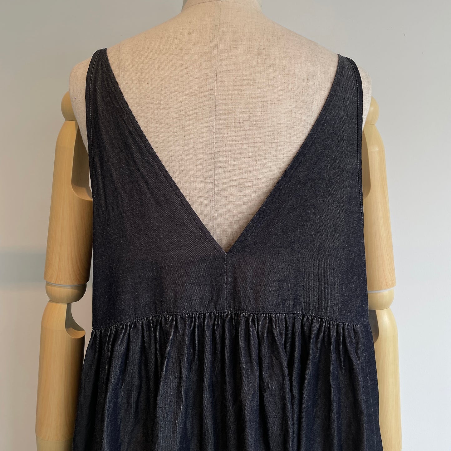 yuni//R/C soft denim cachecoeur bistier blouse 1701BL047261