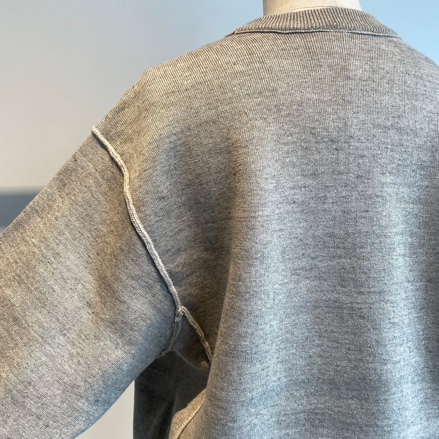 UNDYED //KNIT W FACE TRIM CREW PO USN24SKC060