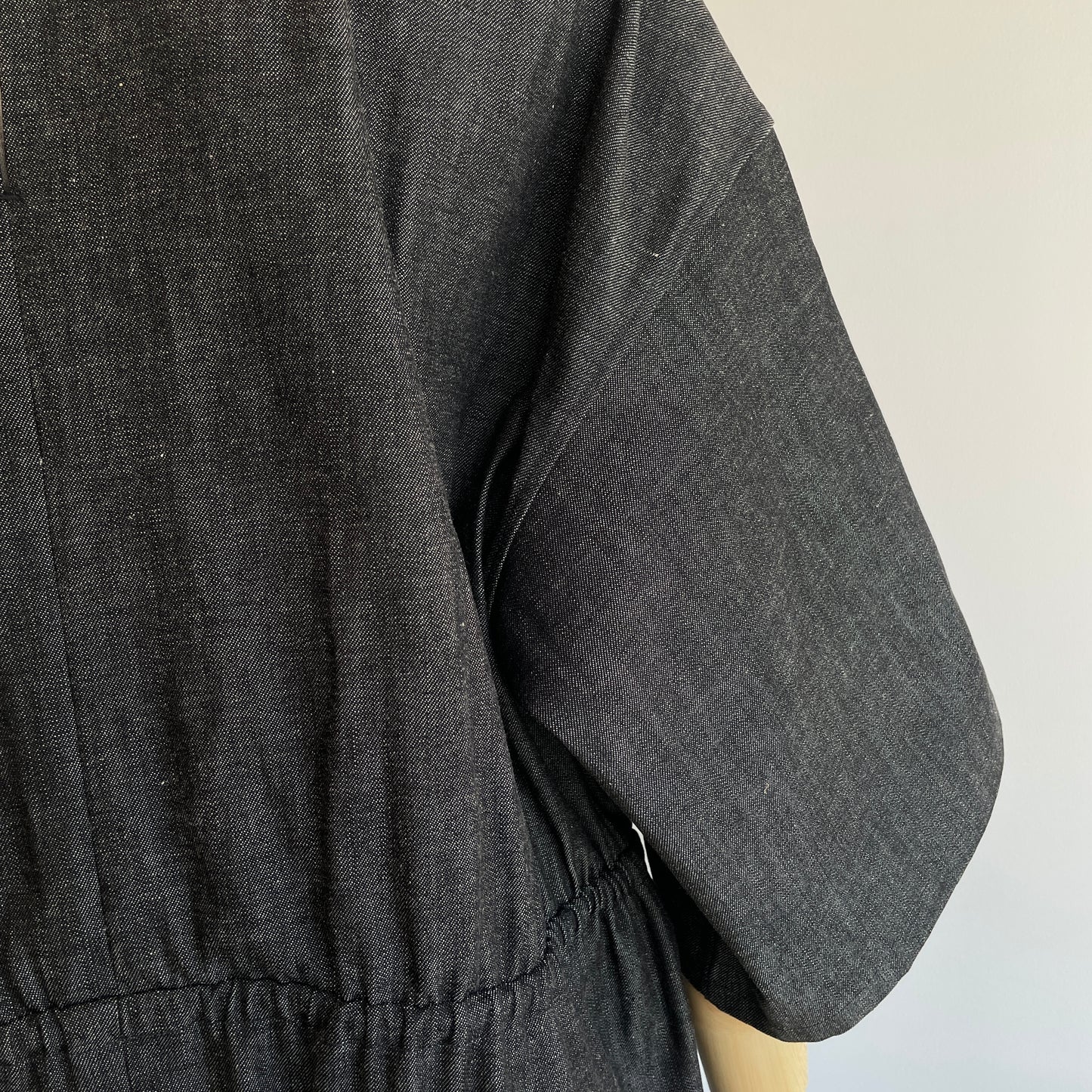 HAVERSACK //8.5 0Zライトデニム 5分袖ロングワンピ
ース） 652622