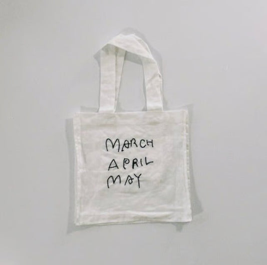 MarchAprilMay// linen tote M  3-8-002