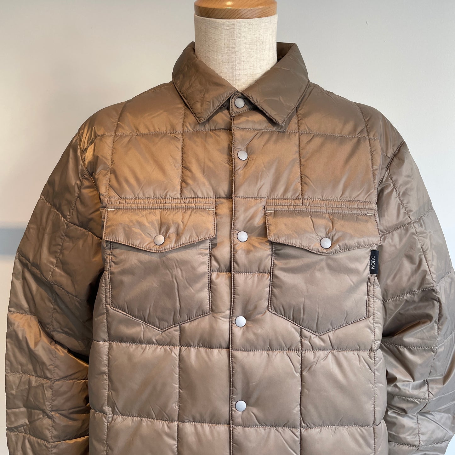 TAION//ベーシック Wポケット ダウンシャツ TAION-109BWPSH