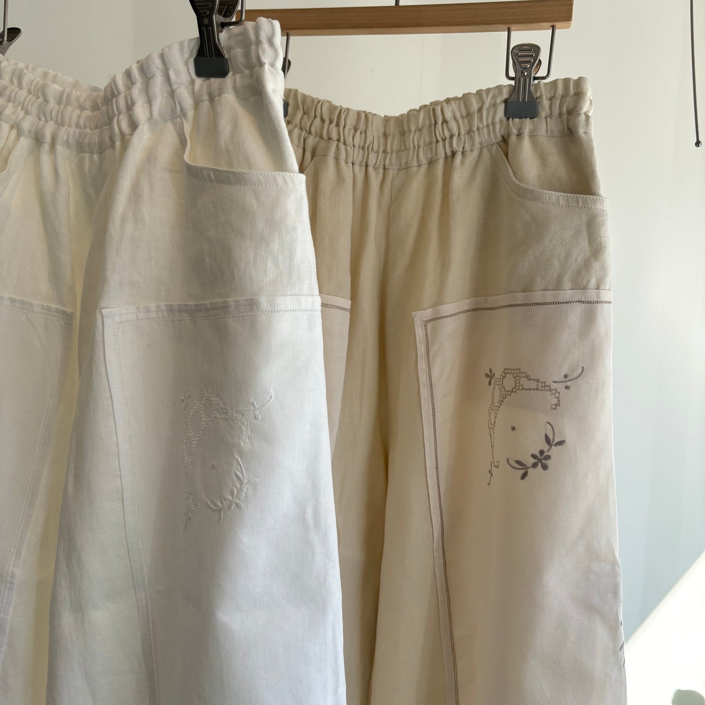 heriter//tablecloth remake pants H0-00-5005