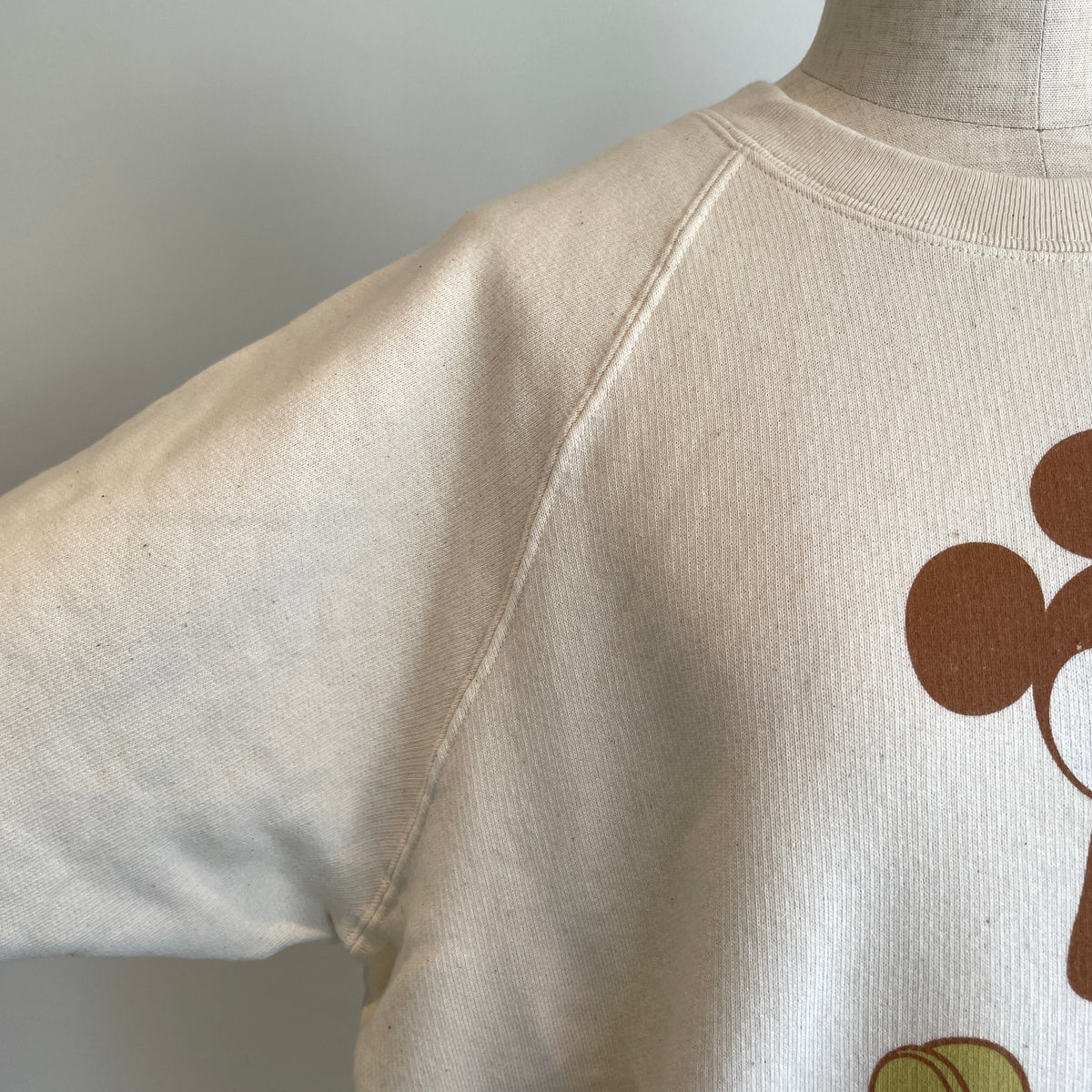 UNDYED//MICKEY SWEAT CREW 26FW024
