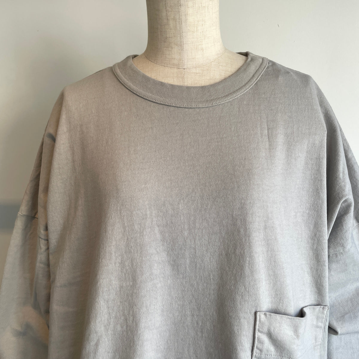 handsofcreation//16/-JPN天竺ドロップショルダーポケットPO 02640827