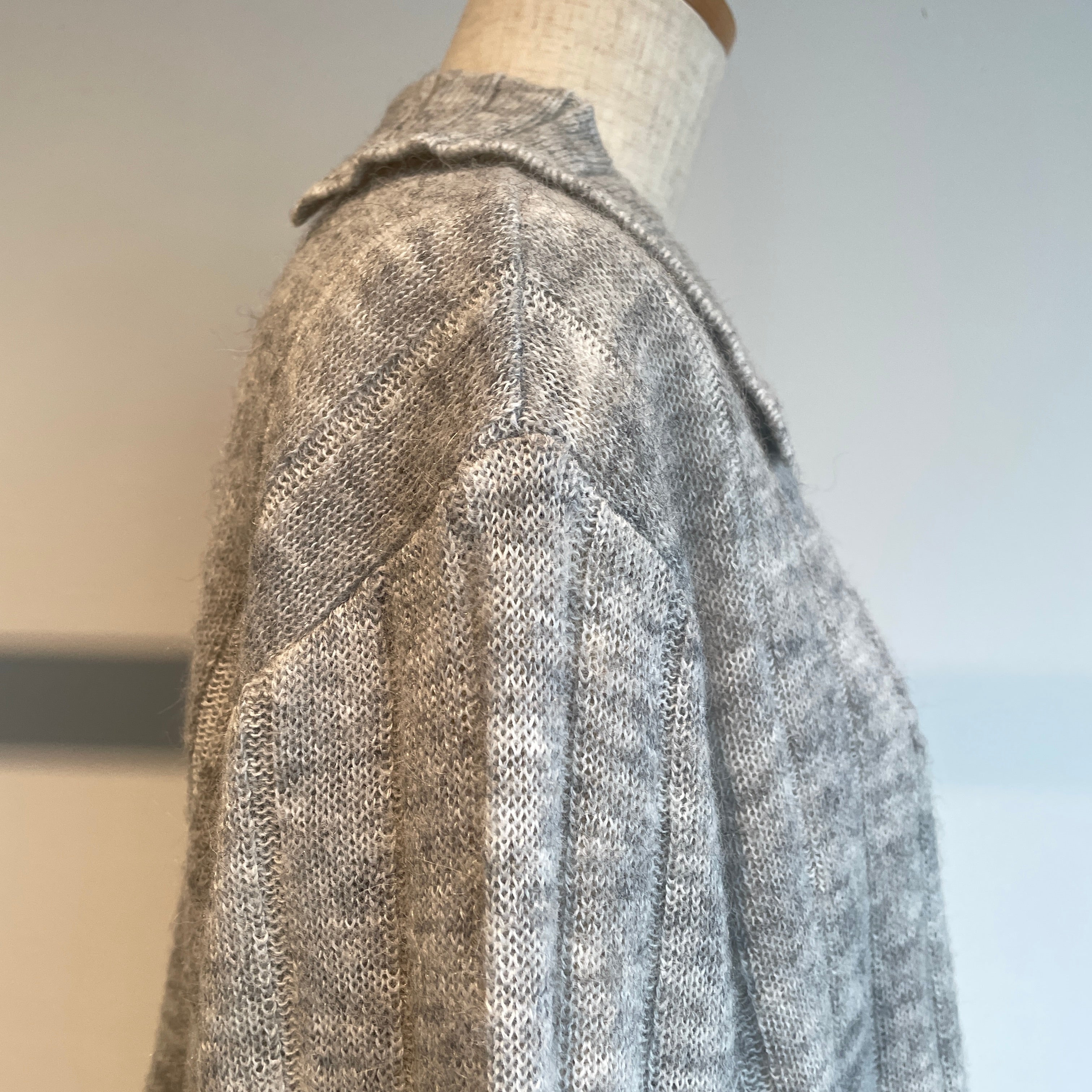 porter des boutons//ワイドカラーニットカーディガン P13-2-039