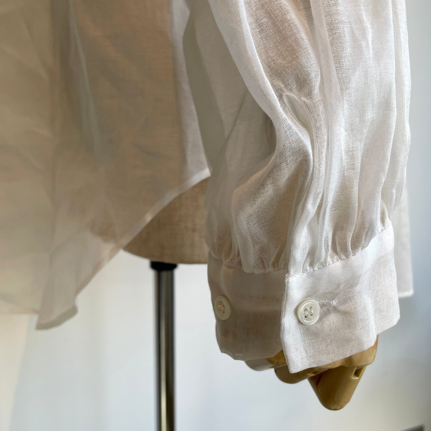 Heriter //コットンオーガンジーフリルカラーブラウス　H0-00-3065