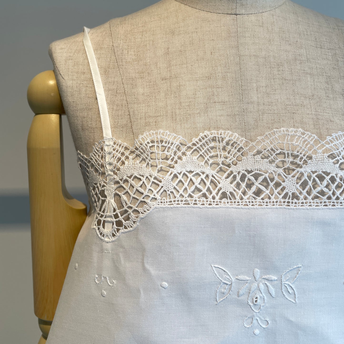 heriter//bobbin lace oval camisole H0-00-3086