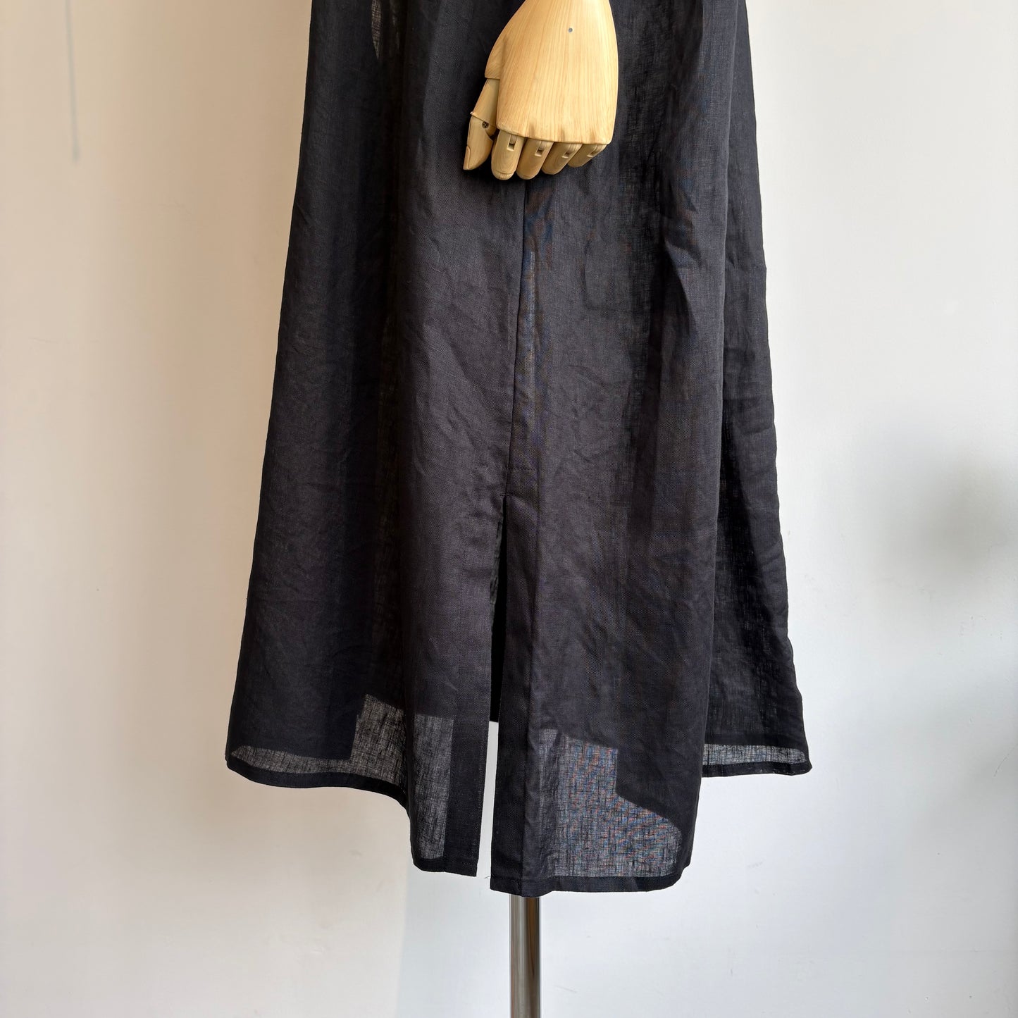 yuni//60/1Linen gather sleeves OP    1701OP026261