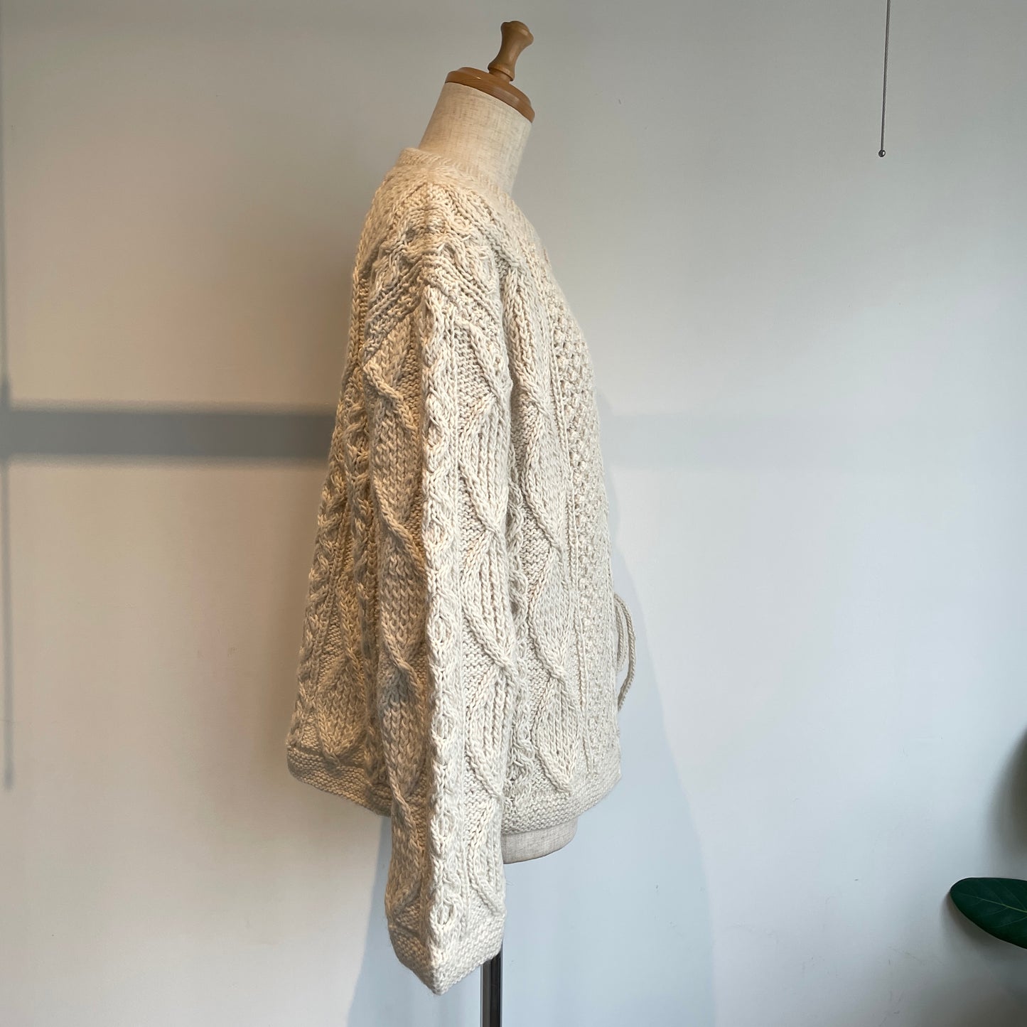 Heriter //hand aran cardigan H0-00-1002