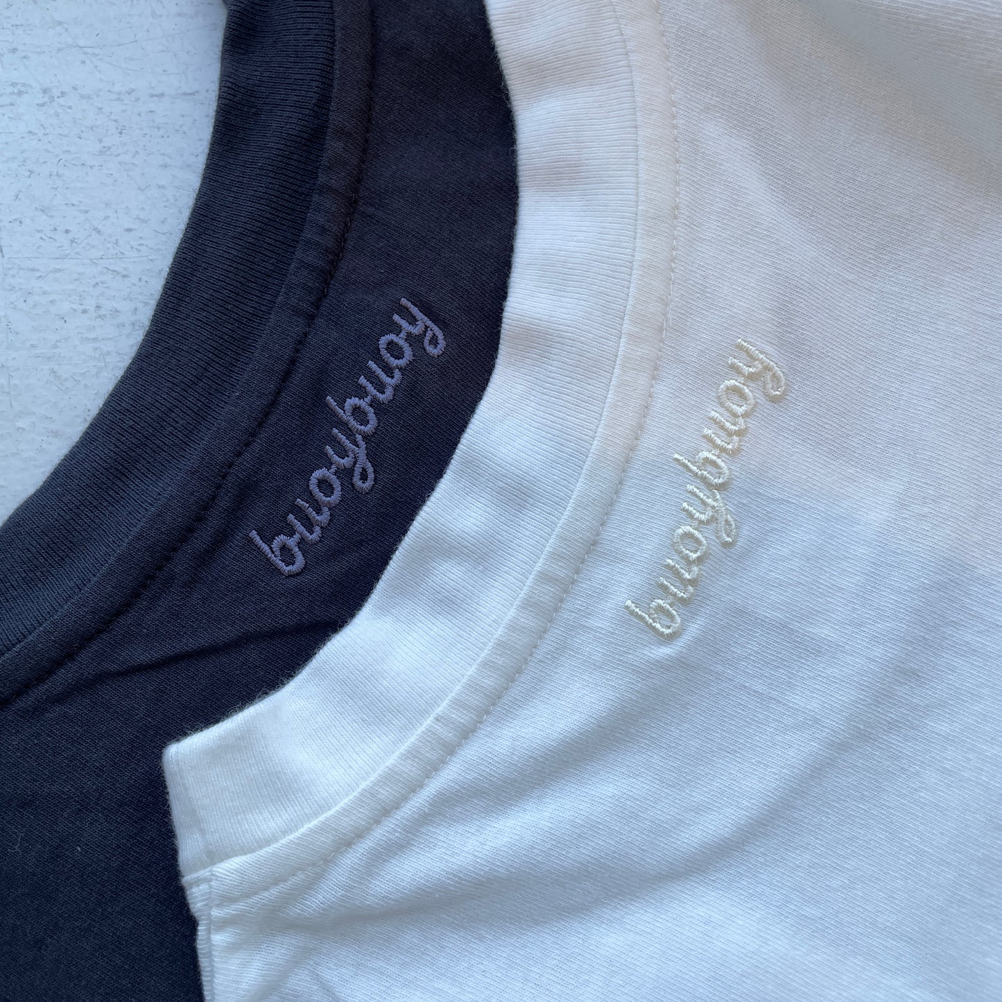 buoy buoy//VINTAGE REAL gather T-シャツ　2701CT010261