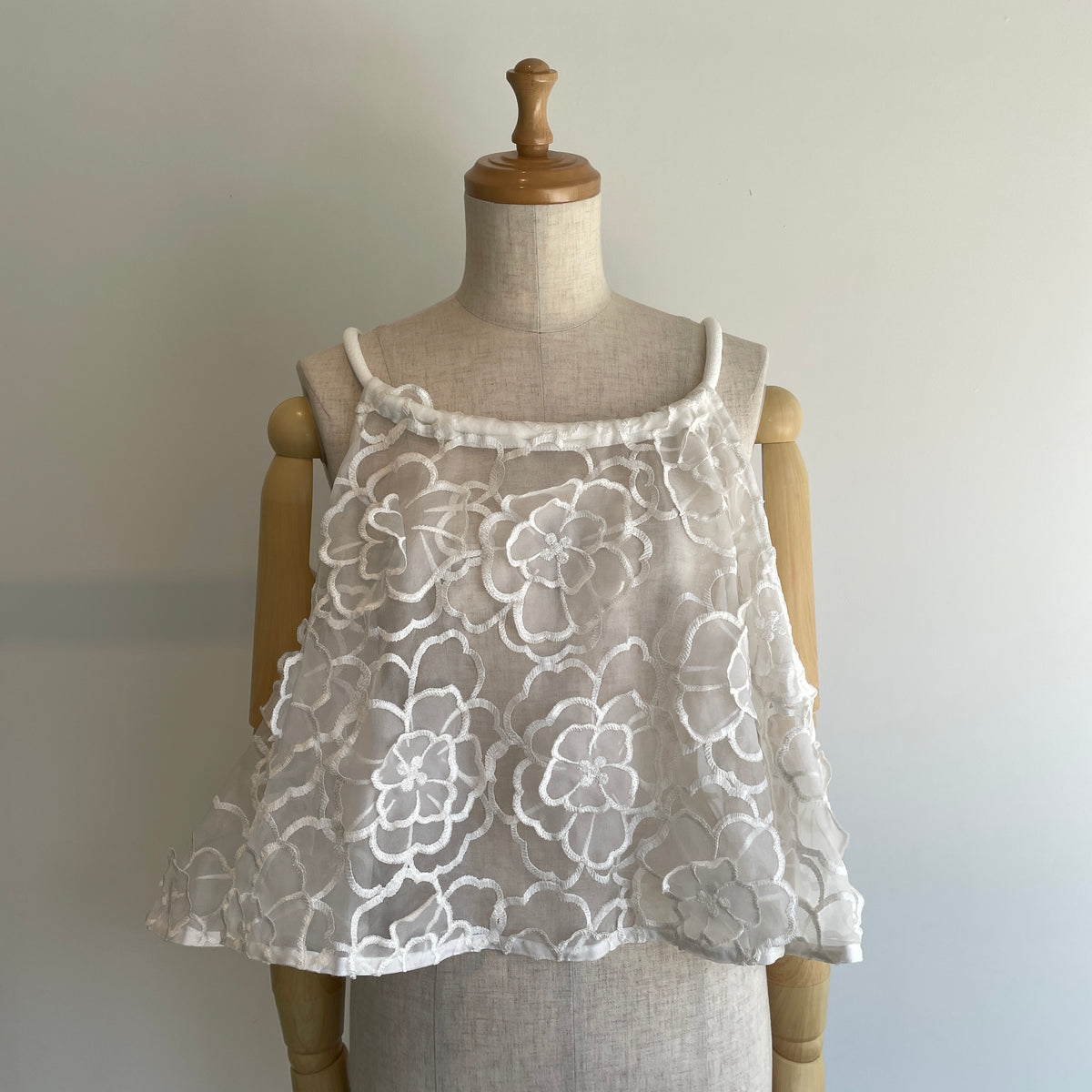 TOURNON.//FLOWER ORGANDYCIRCULAR ブラウスTR26ABL028
