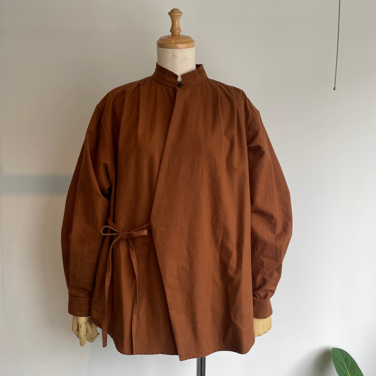 buoy buoy//SUEDE TOUCH FLANNELシャツ　2701BL009262