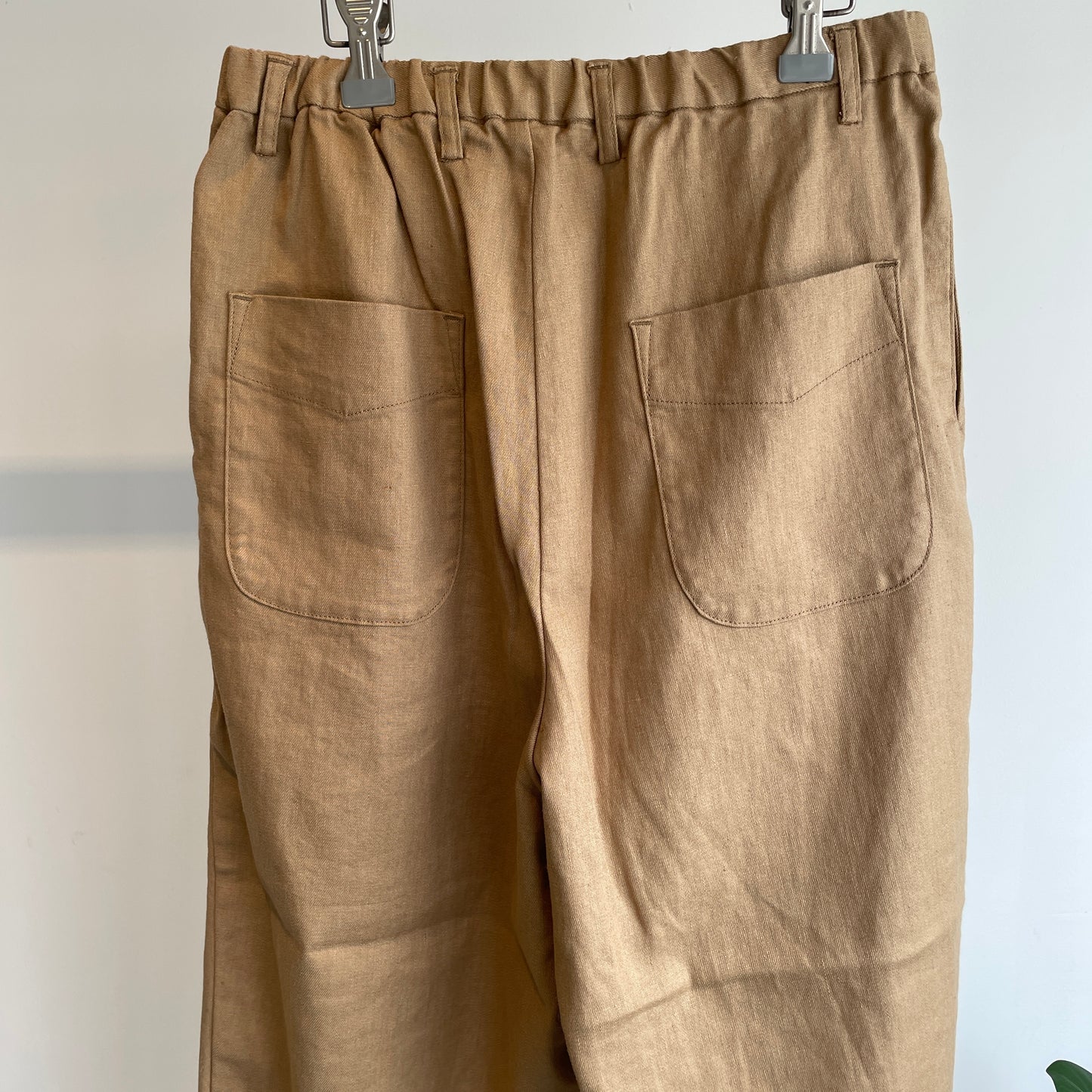 handsofcreation //サフィランリネンストレッチソフトバルーンPT 02320307