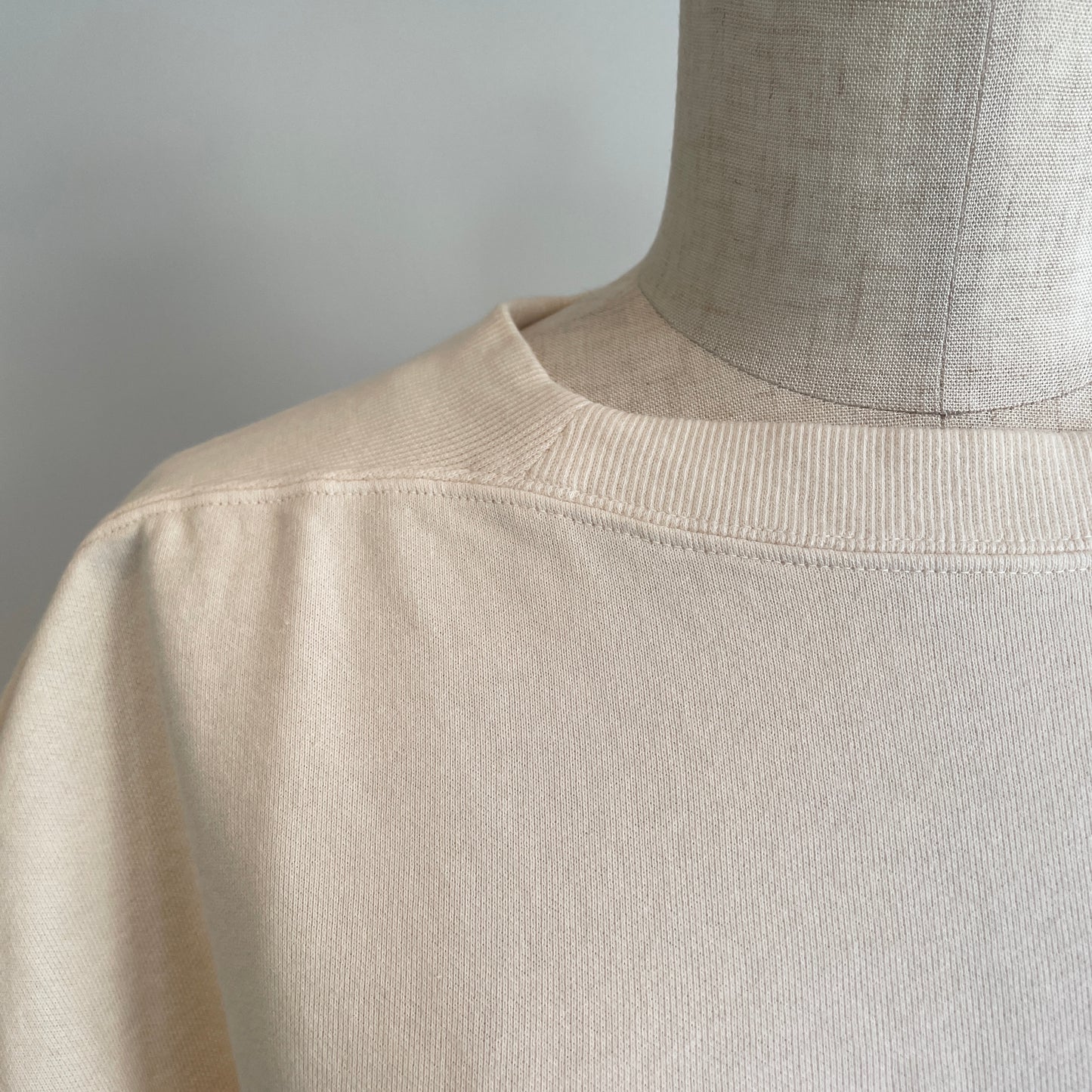 handsofcreation//40/20コマミニ裏毛変形リブカラーP/O 01550892