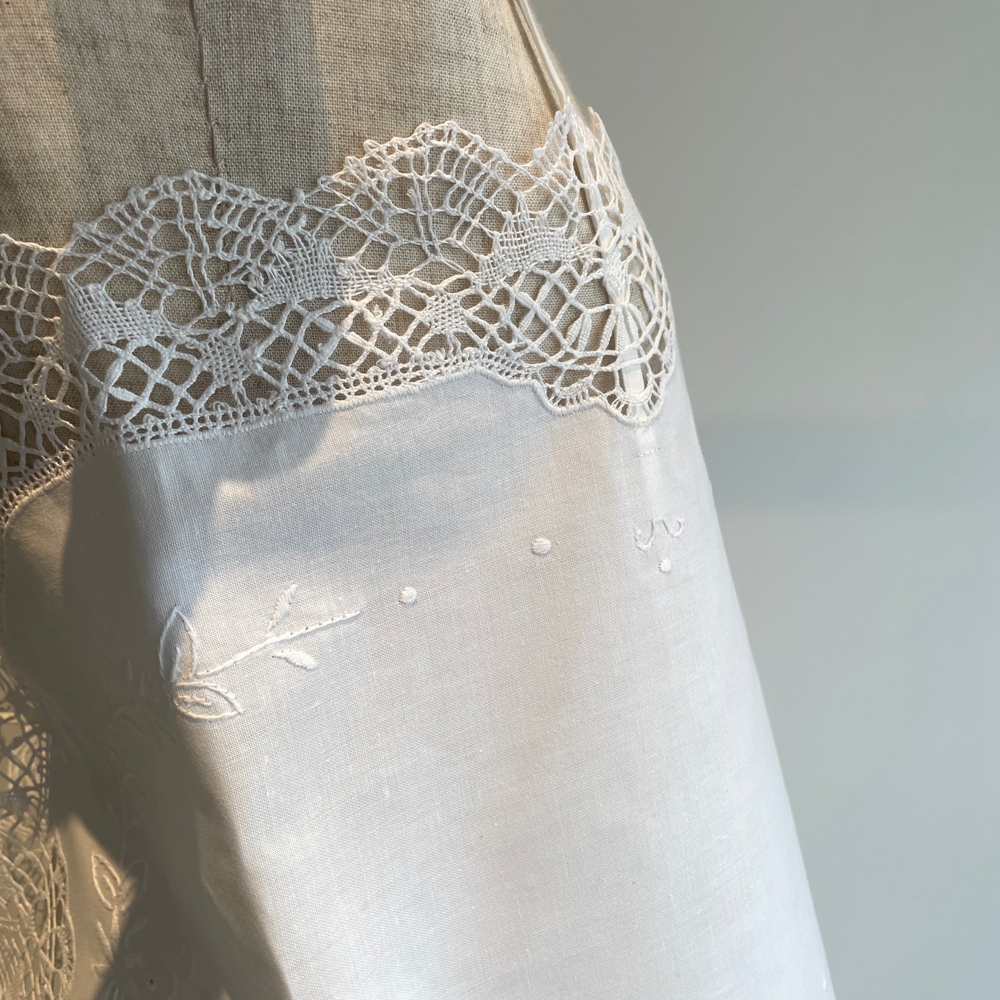 heriter//bobbin lace oval camisole H0-00-3086