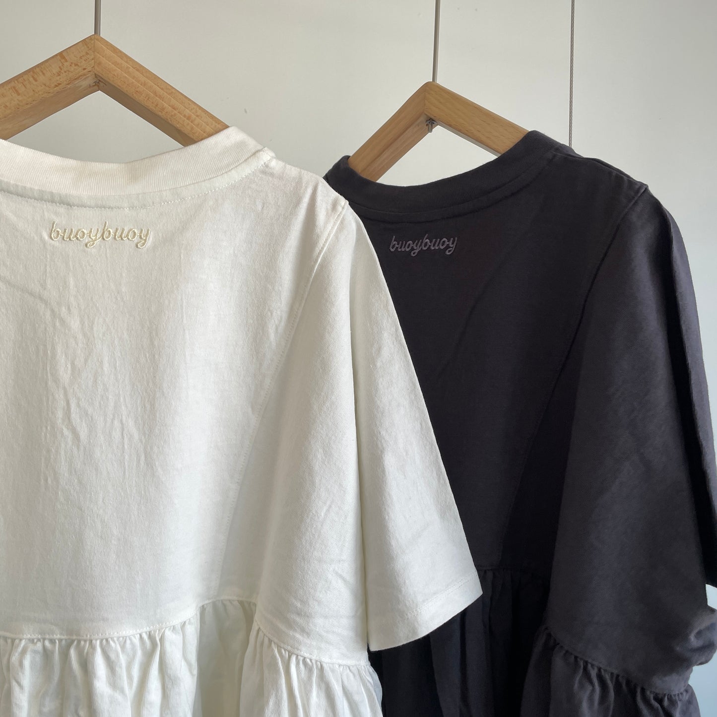 buoy buoy//VINTAGE REAL gather T-シャツ　2701CT010261