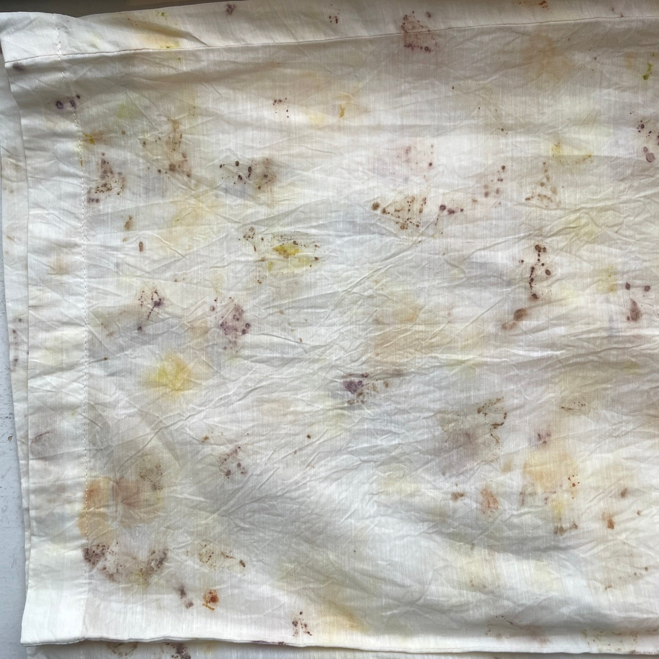 Oo//bundle dyeワイドイージーパンツJ