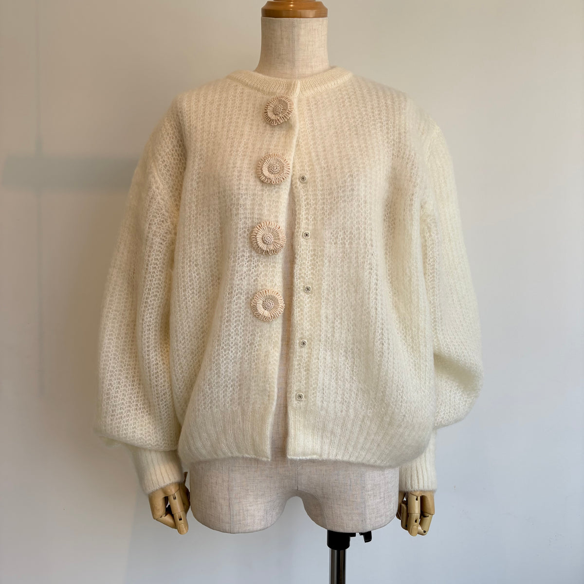 heriter//mohair cardigan H0-00-1009