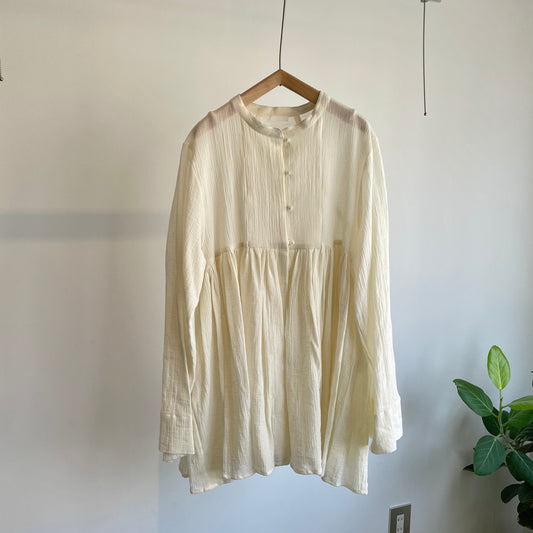 Heriter //cotton voile blouse H2-24-3003