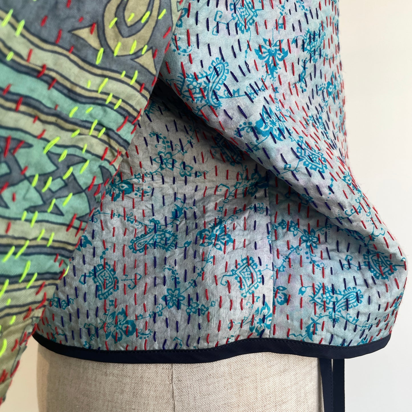heriter//kantha embroidery jacket H0-00-3071