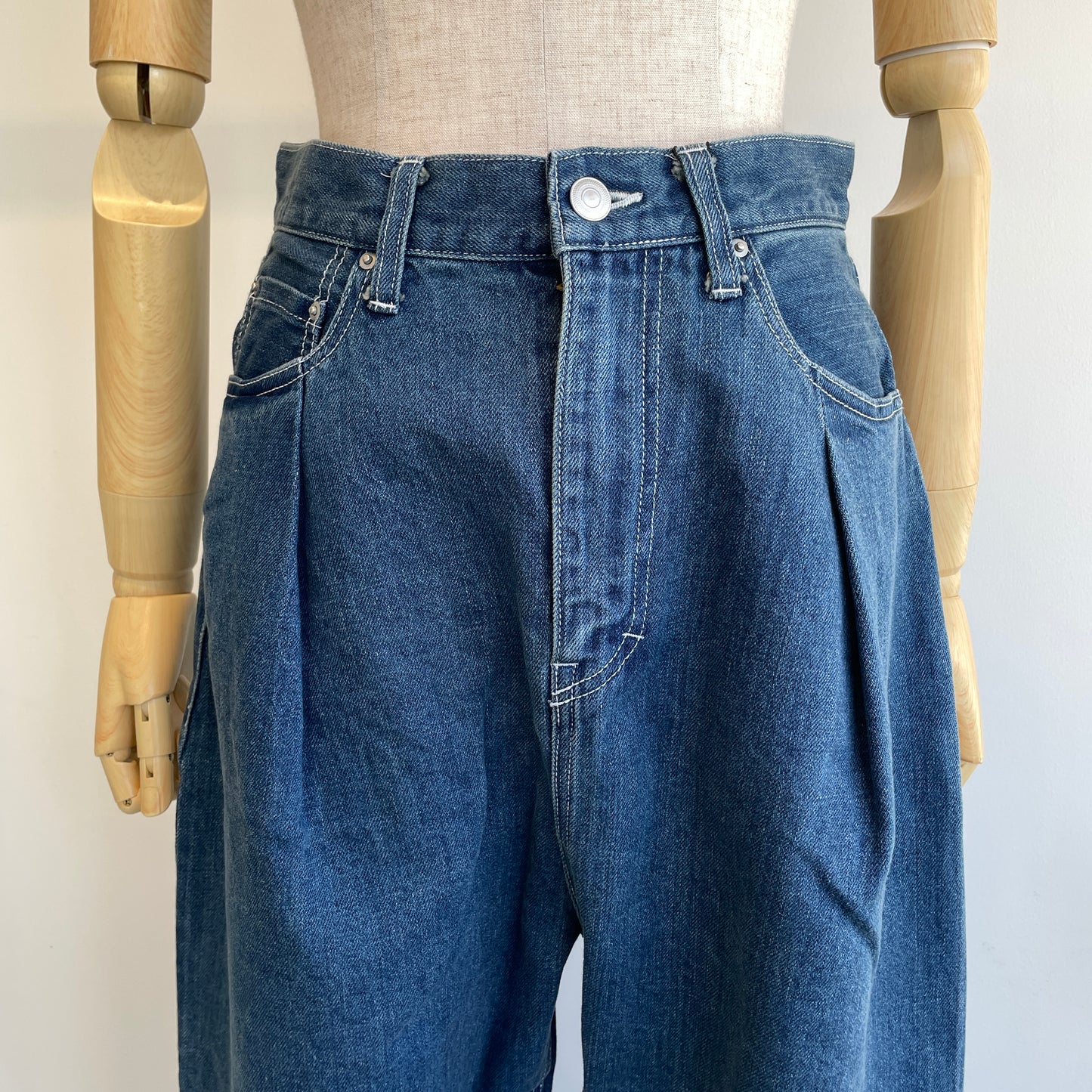 handsofcreation//C/Liデニムセルビッチテーパード5PKT パンツ　02440313