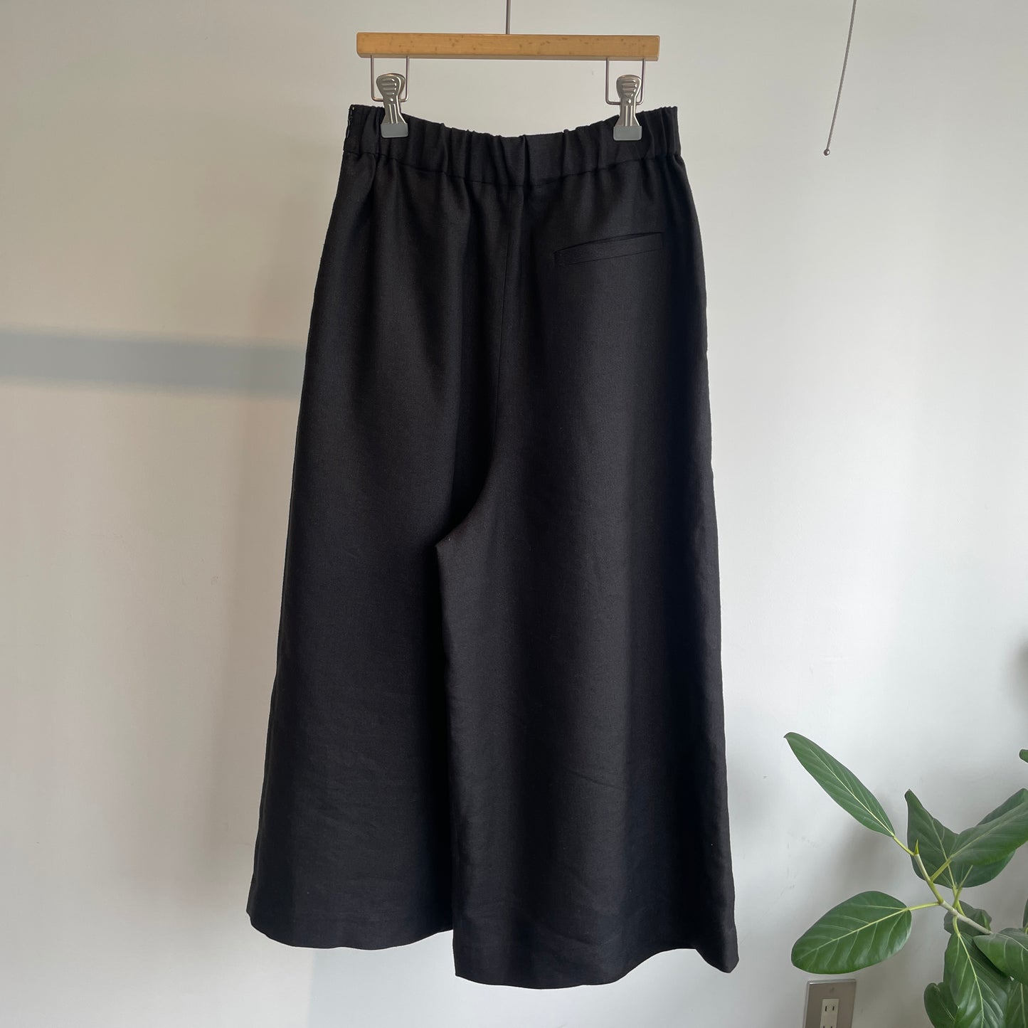 SI HIRAI//グリッターリネンANCLE WIDE PANT  CHSS26-7004