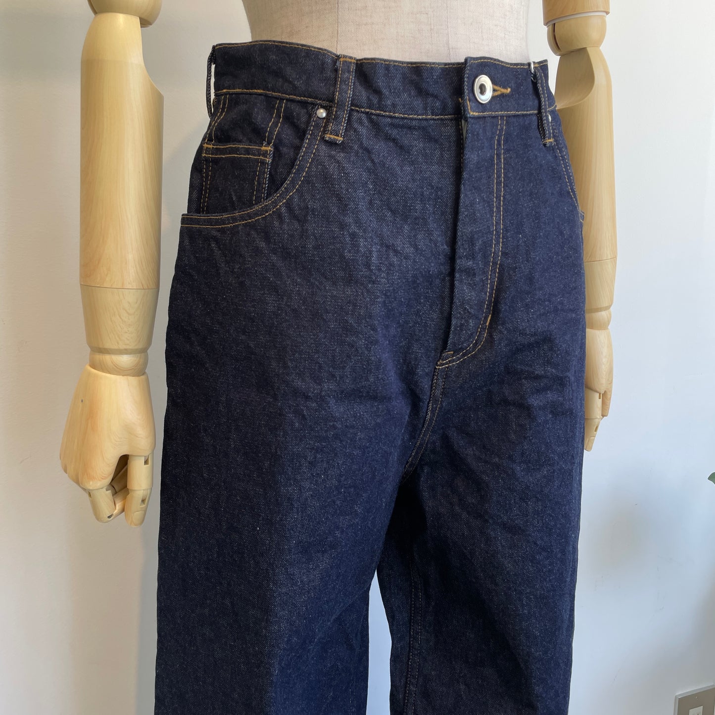 yuni//Cotton 11oz denim 5pkt commonパンツ 1701PT003262