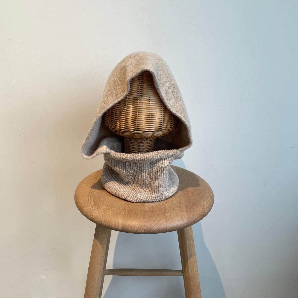 Mia Hat //Wool Hood (Rib)   No.2662