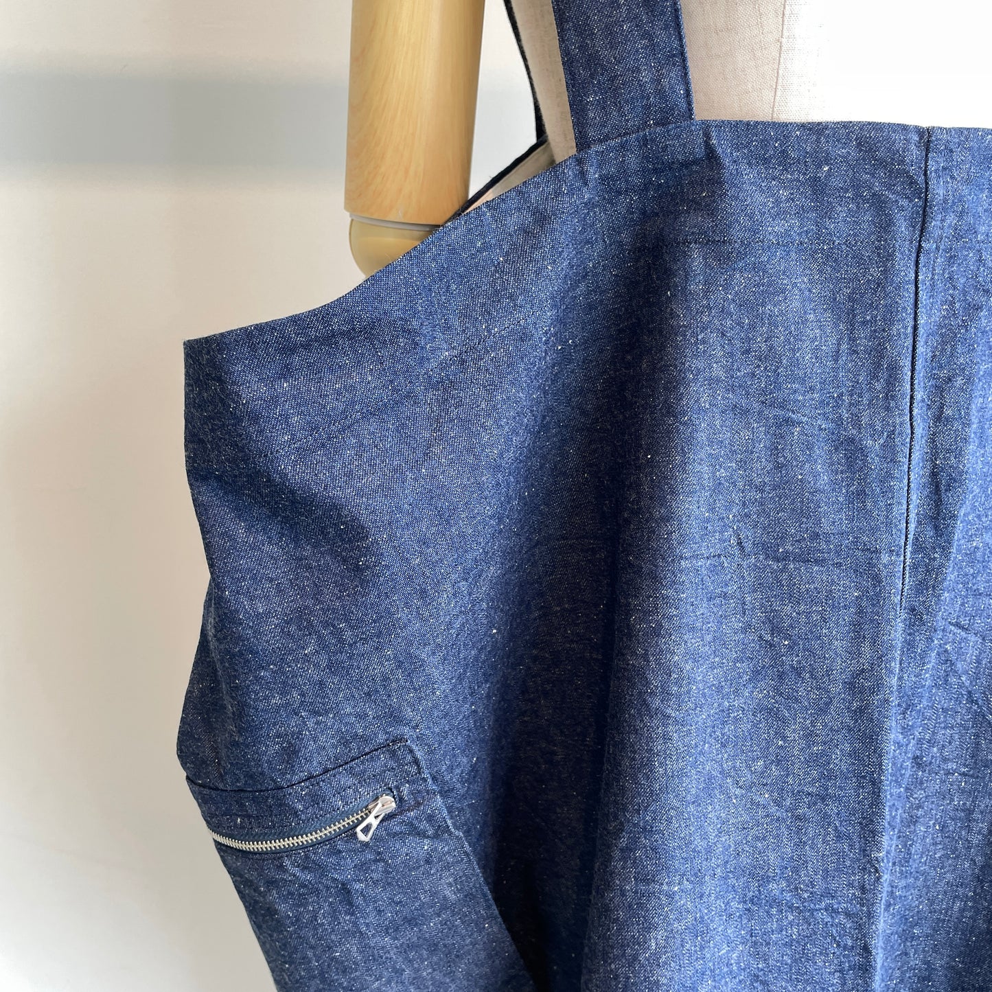HAVERSACK//90zネップデニムサロペットスカート　362624