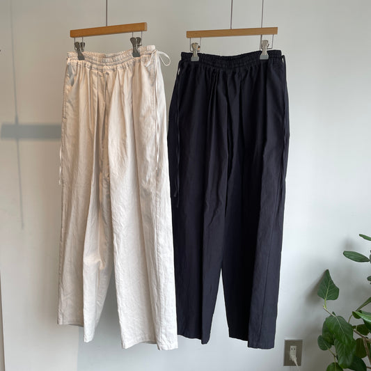 yuni//コットン / uncut コールdrawstrings パンツ 1701PT021262
