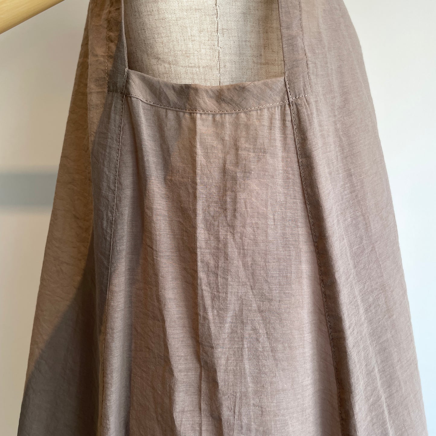 yuni //C/Ny sheer no sleeves ワンピース　1701OP029261