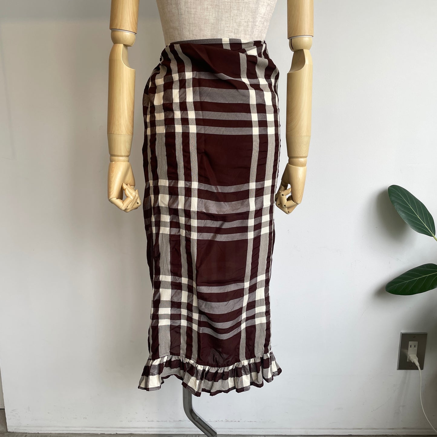buoy buoy//Last Summer CHECK SCARF 2701MF002261