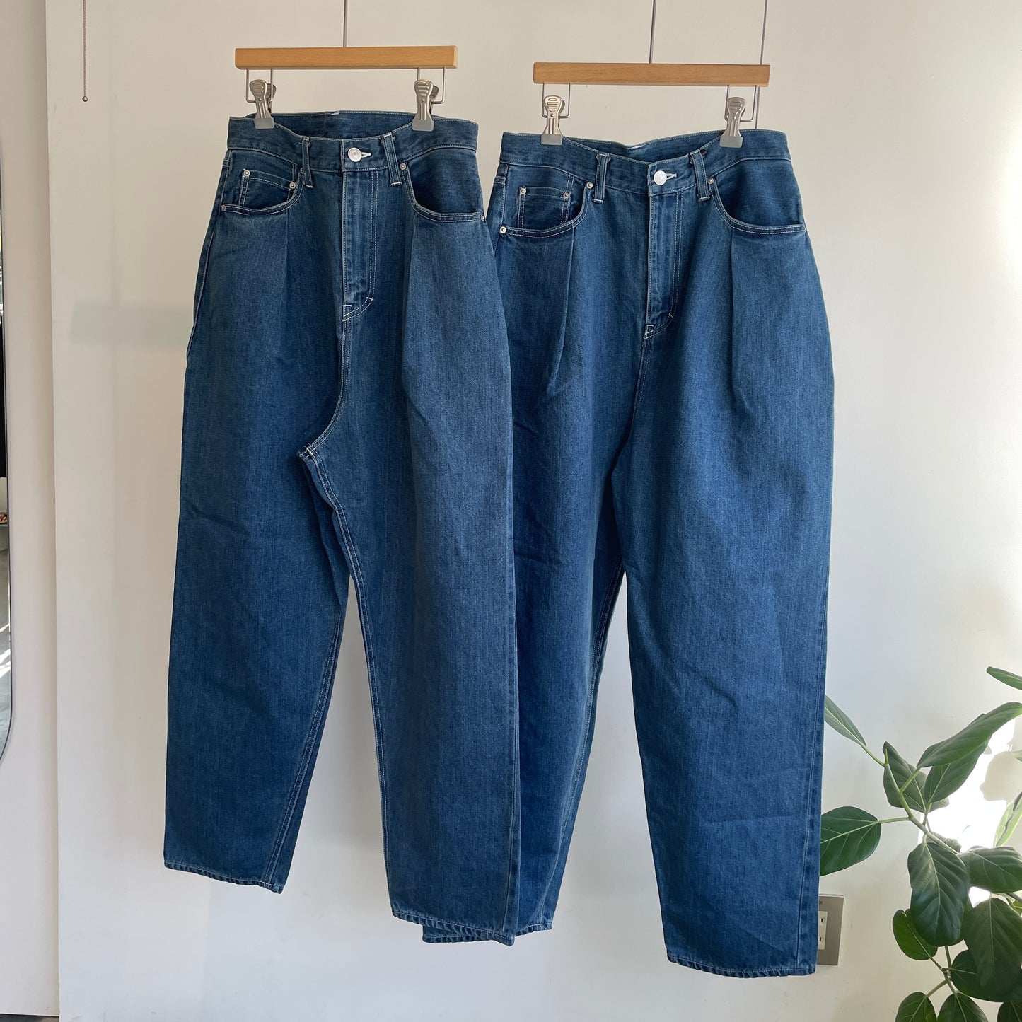 handsofcreation//C/Liデニムセルビッチテーパード5PKT パンツ　02440313