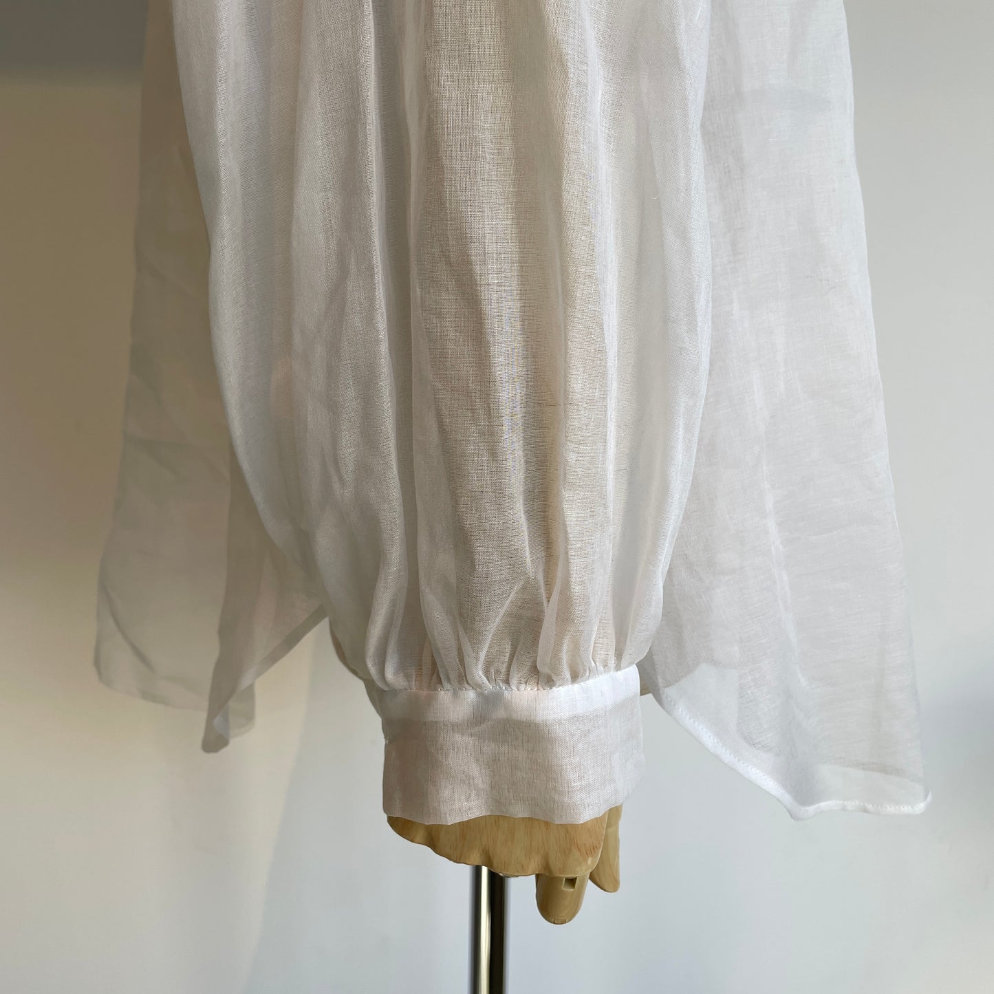 Heriter //コットンオーガンジーフリルカラーブラウス　H0-00-3065