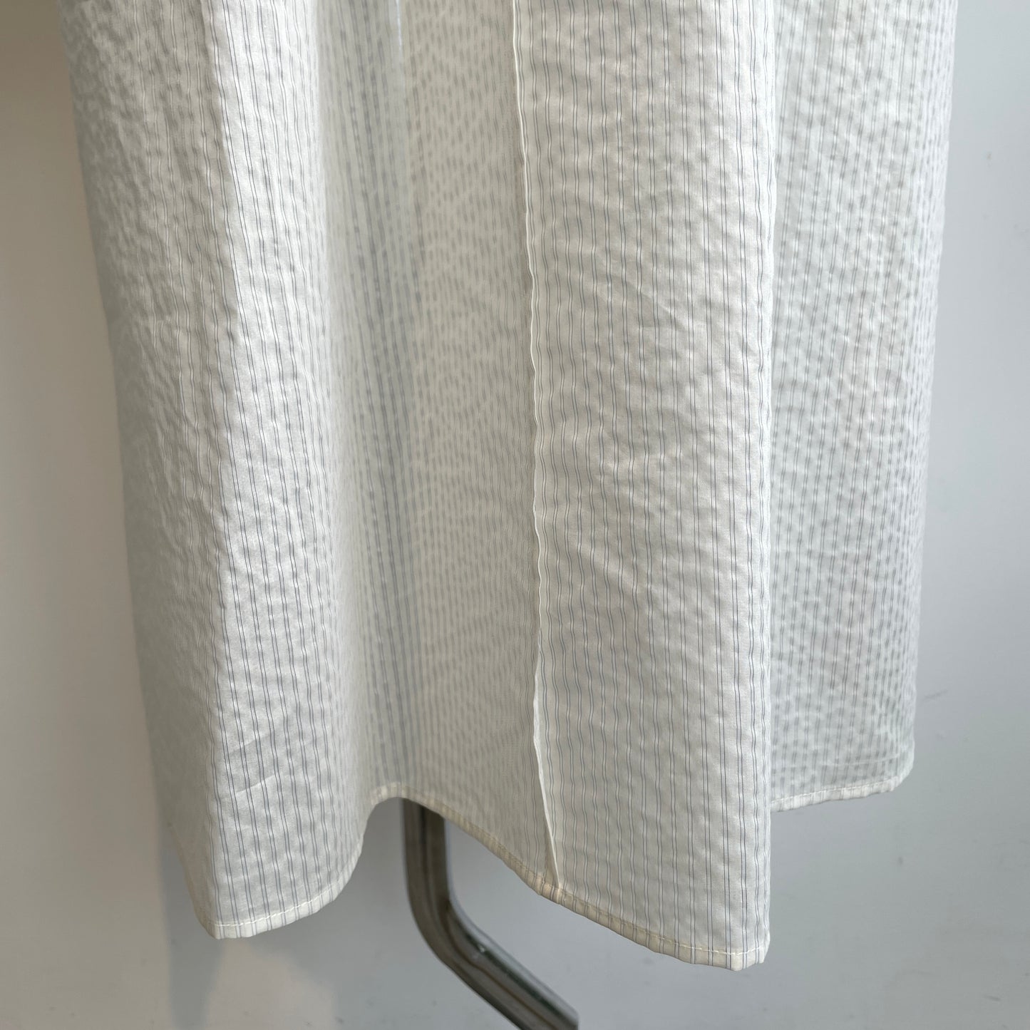 yuni //C/Pe stripe gather sleeves OP 1701OP019261