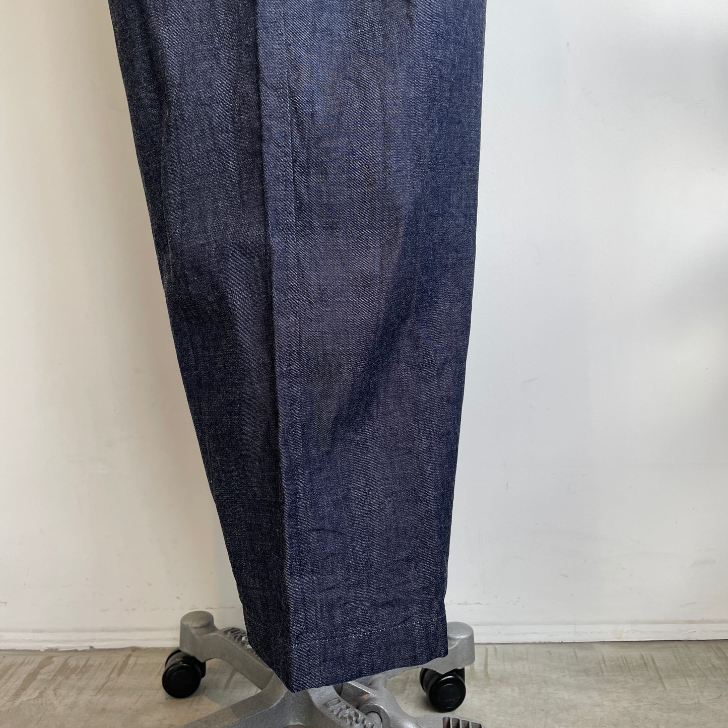 universaltissu//6ozデニムフリルスリーブサロペットPT  US251PT021